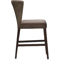 bowen dark brown counter height stool   