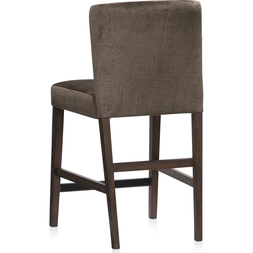 bowen dark brown counter height stool   