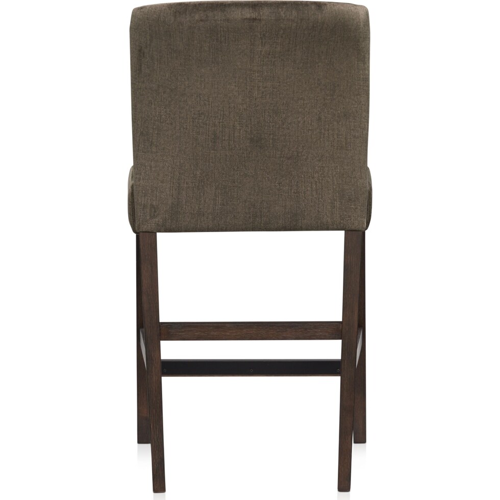 bowen dark brown counter height stool   