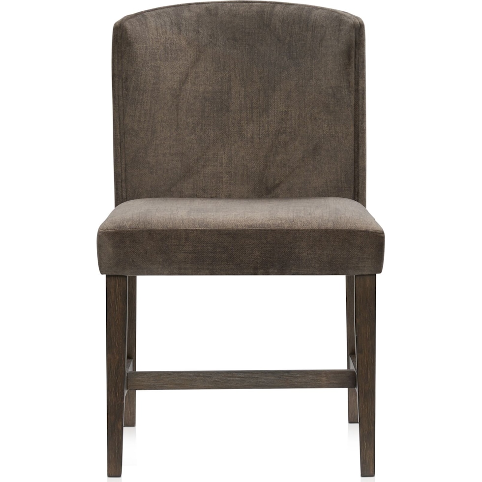 bowen dark brown dining chair   