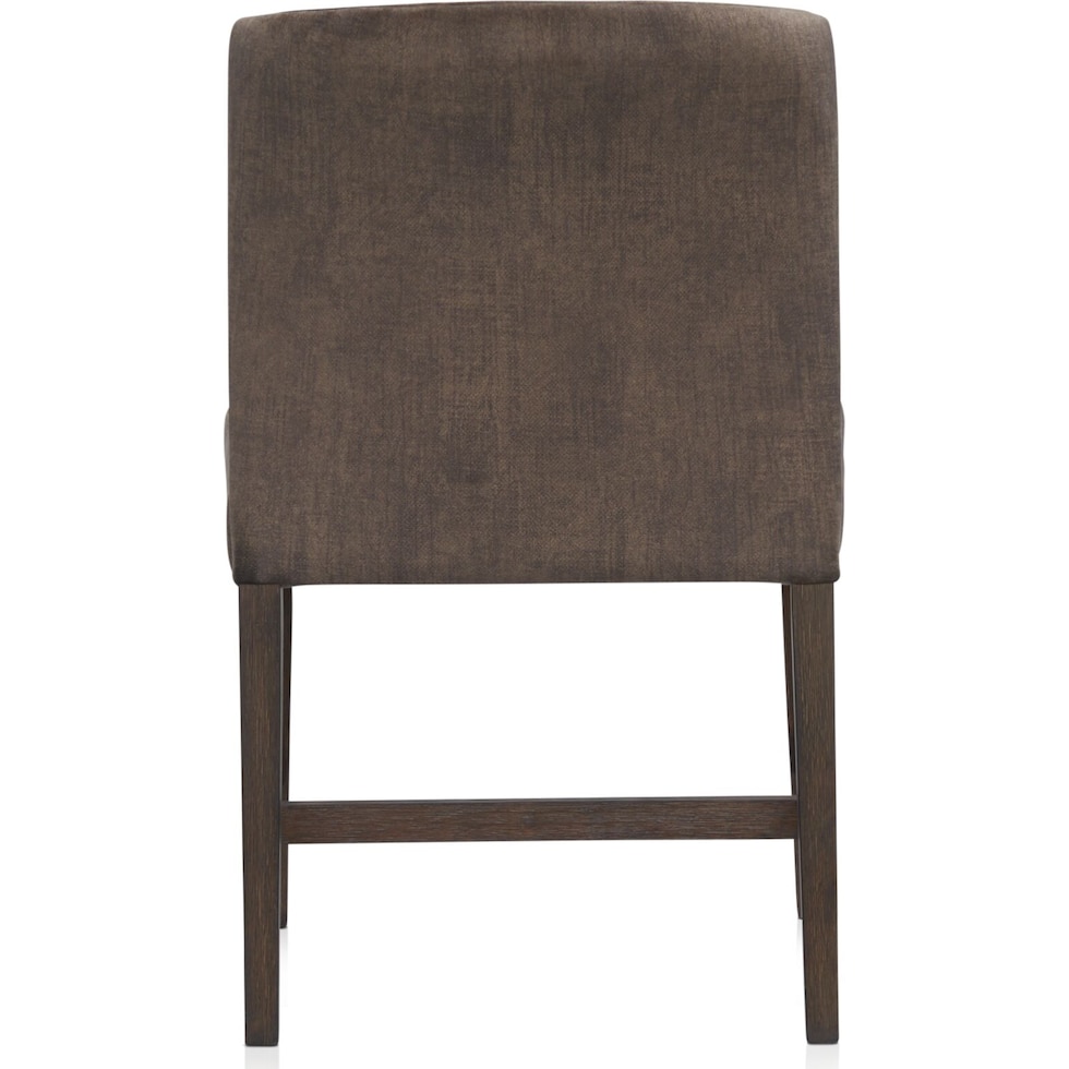 bowen dark brown dining chair   