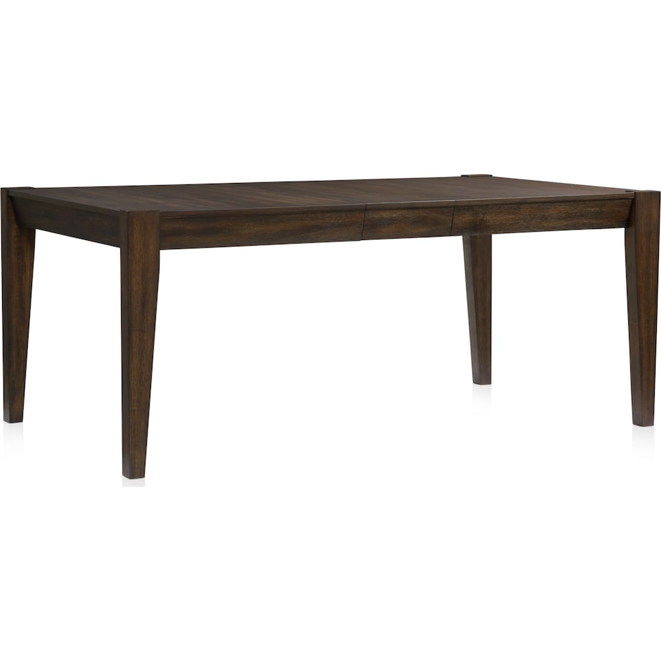 bowen dark brown dining table   