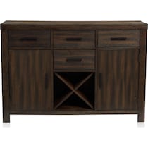 bowen dark brown server   