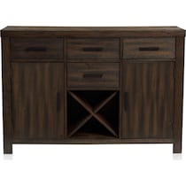 bowen dark brown server   