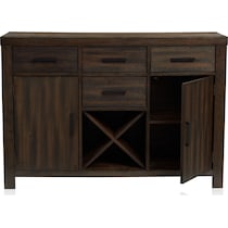 bowen dark brown server   