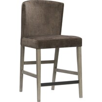 bowen gray  pc counter height dining room   