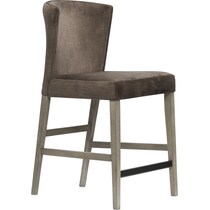 bowen gray  pc counter height dining room   