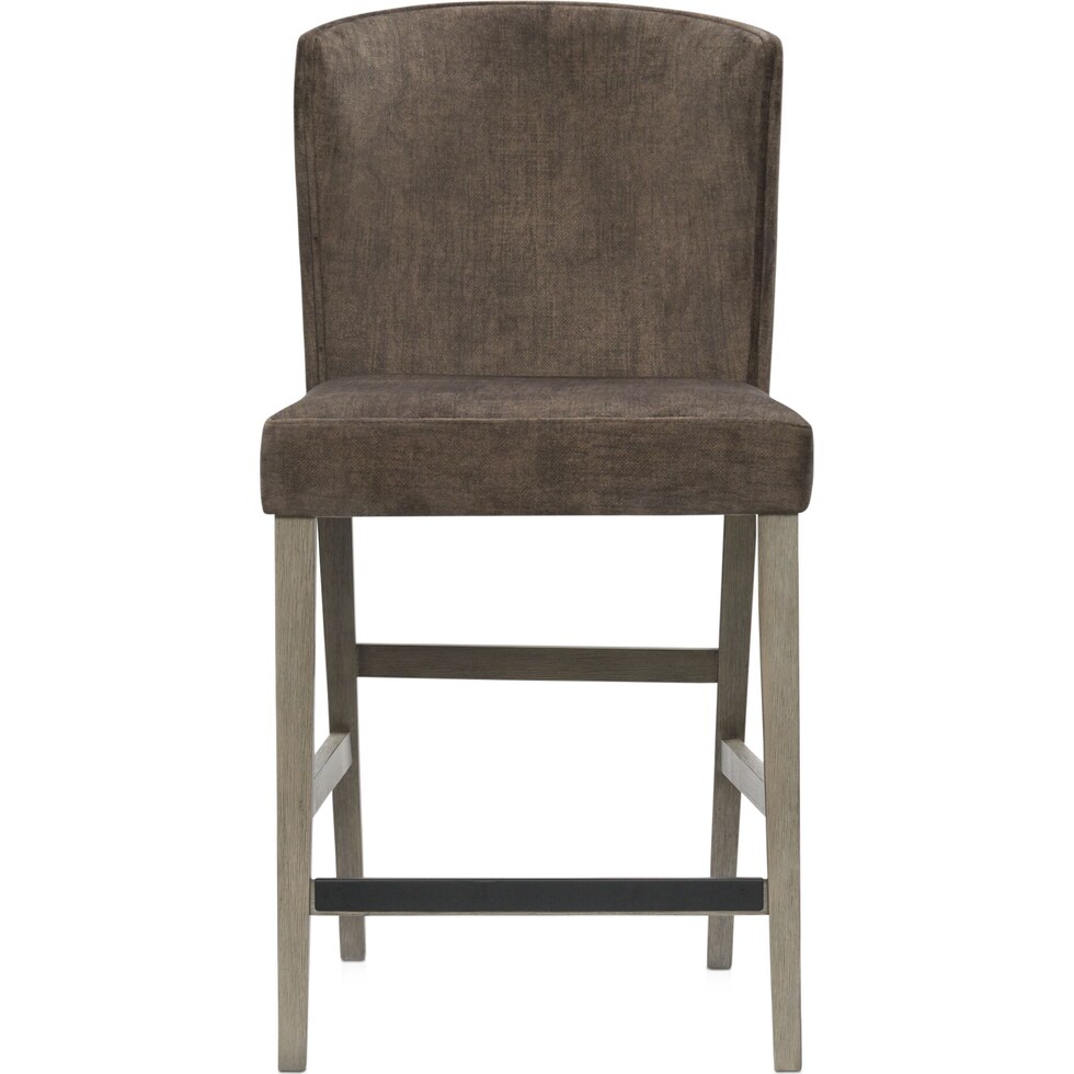bowen gray  pc counter height dining room   