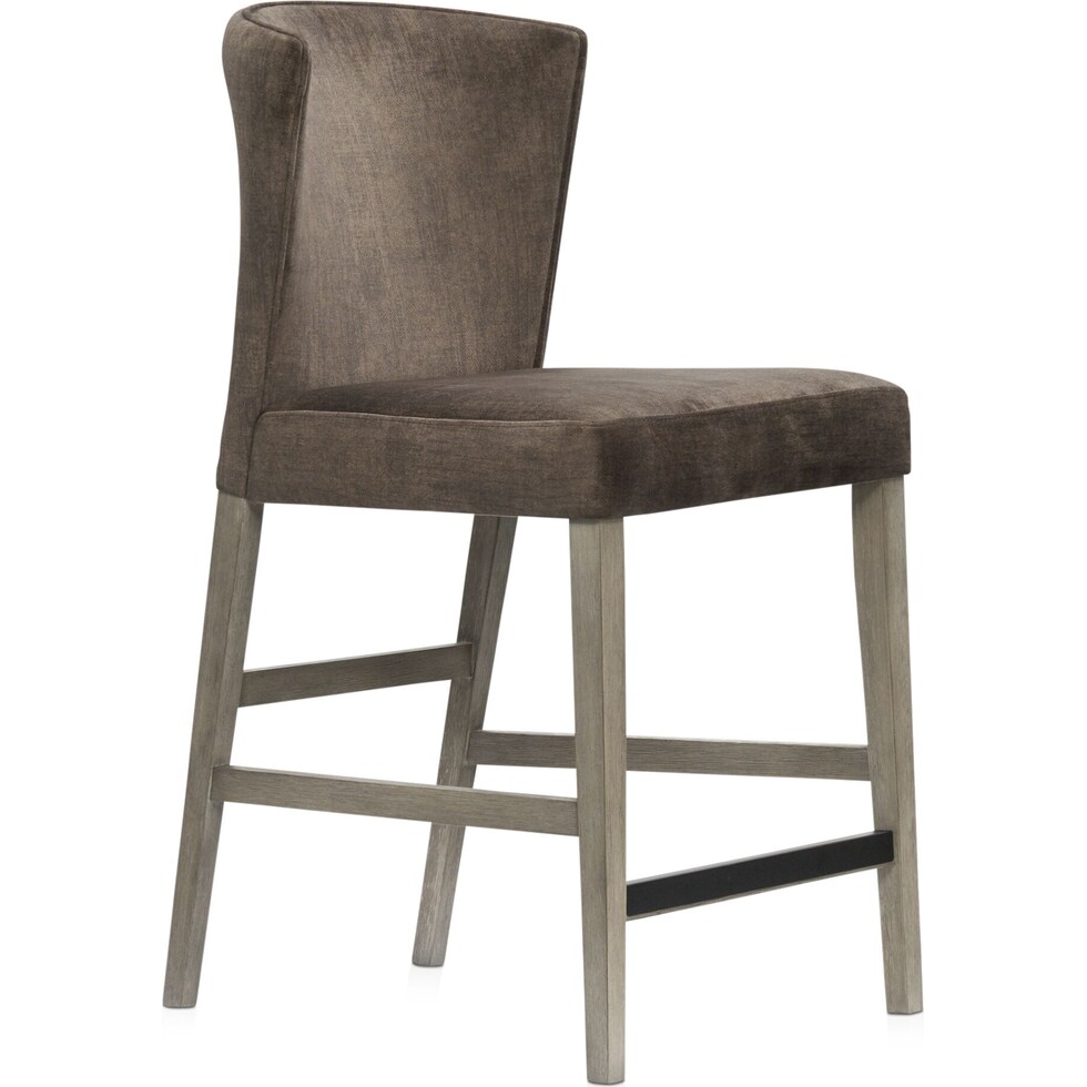 bowen gray  pc counter height dining room   