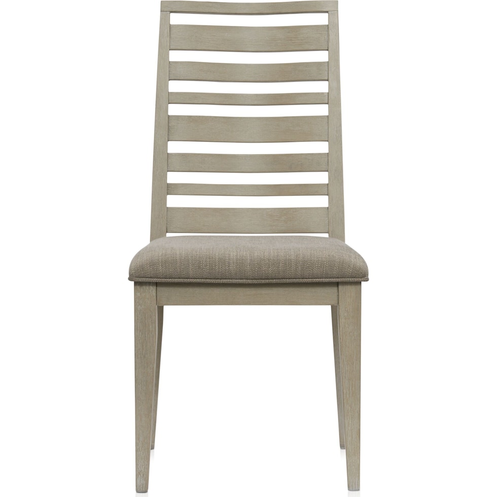 bowen gray dining chair   