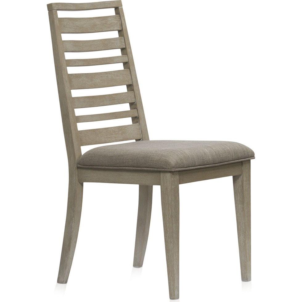 bowen gray dining chair   