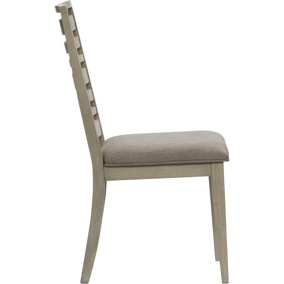 bowen gray dining chair   