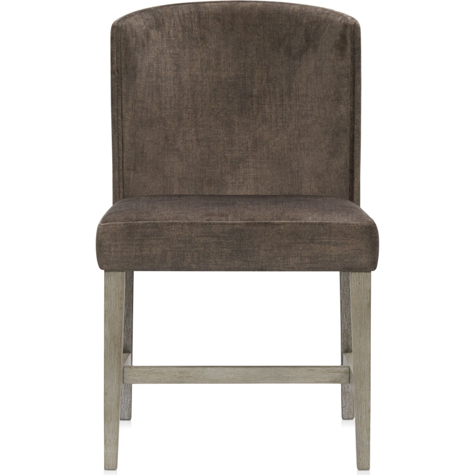 bowen gray dining chair   