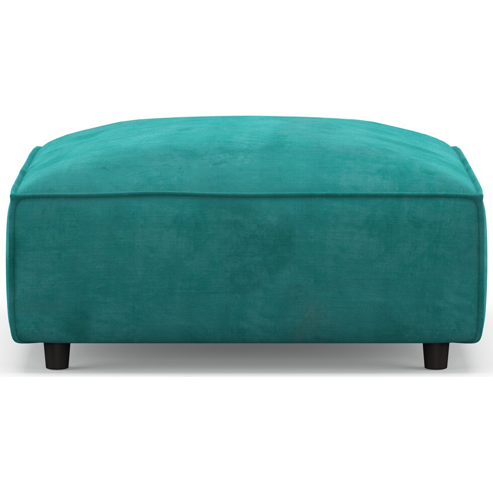 bowery bella peacock corner chair   