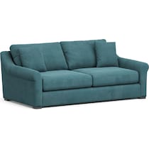 bowery bella peacock sofa   