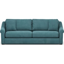 bowery bella peacock sofa   