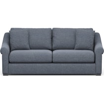 bowery blue sleeper sofa   