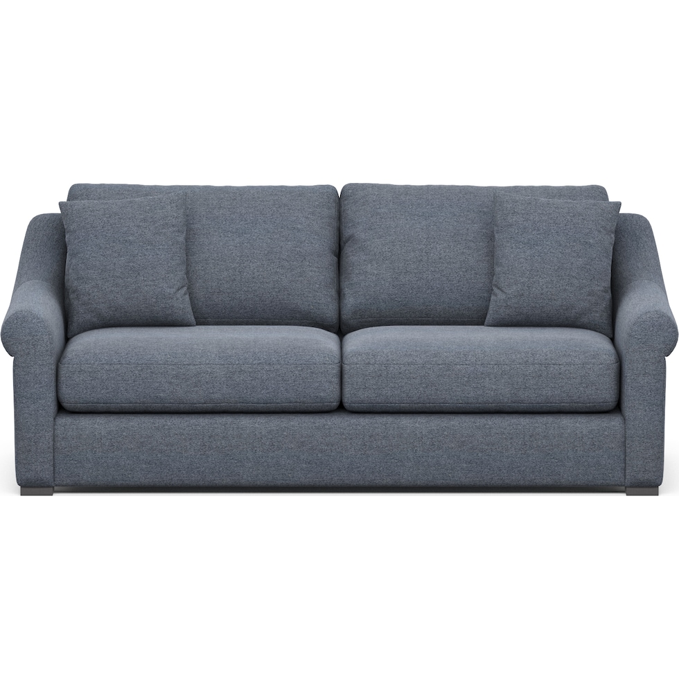 bowery blue sleeper sofa   