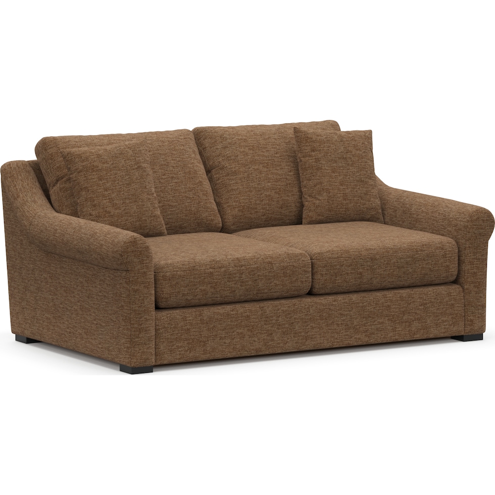 bowery dark brown sleeper sofa   