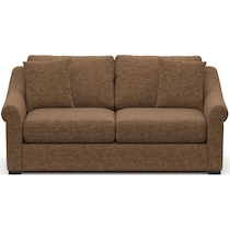 bowery dark brown sleeper sofa   