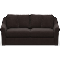 bowery dark brown sleeper sofa   