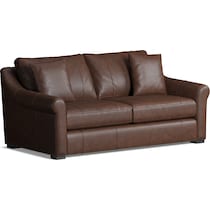 bowery dark brown sleeper sofa   