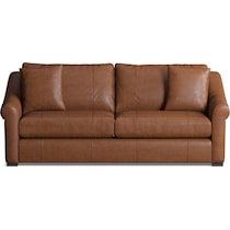 bowery dark brown sleeper sofa   