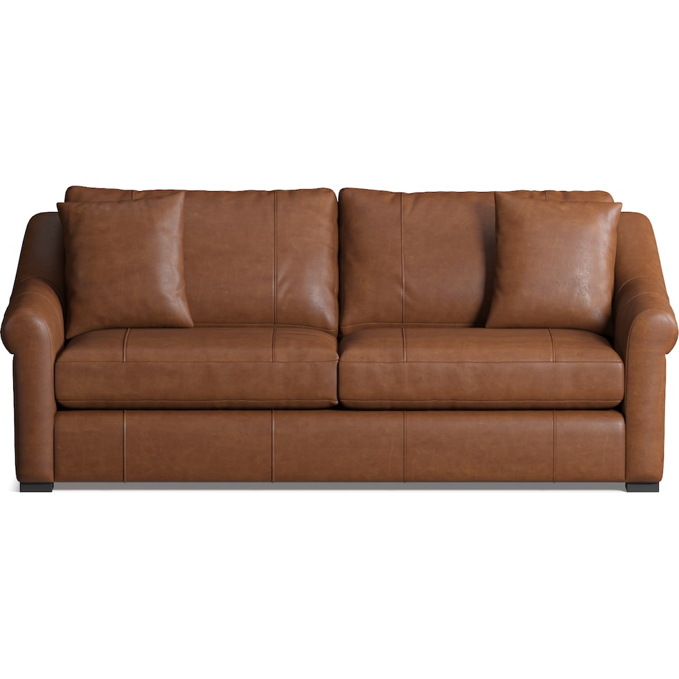 bowery dark brown sleeper sofa   