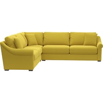bowery gold sectional   
