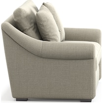 bowery gray chair and a half   