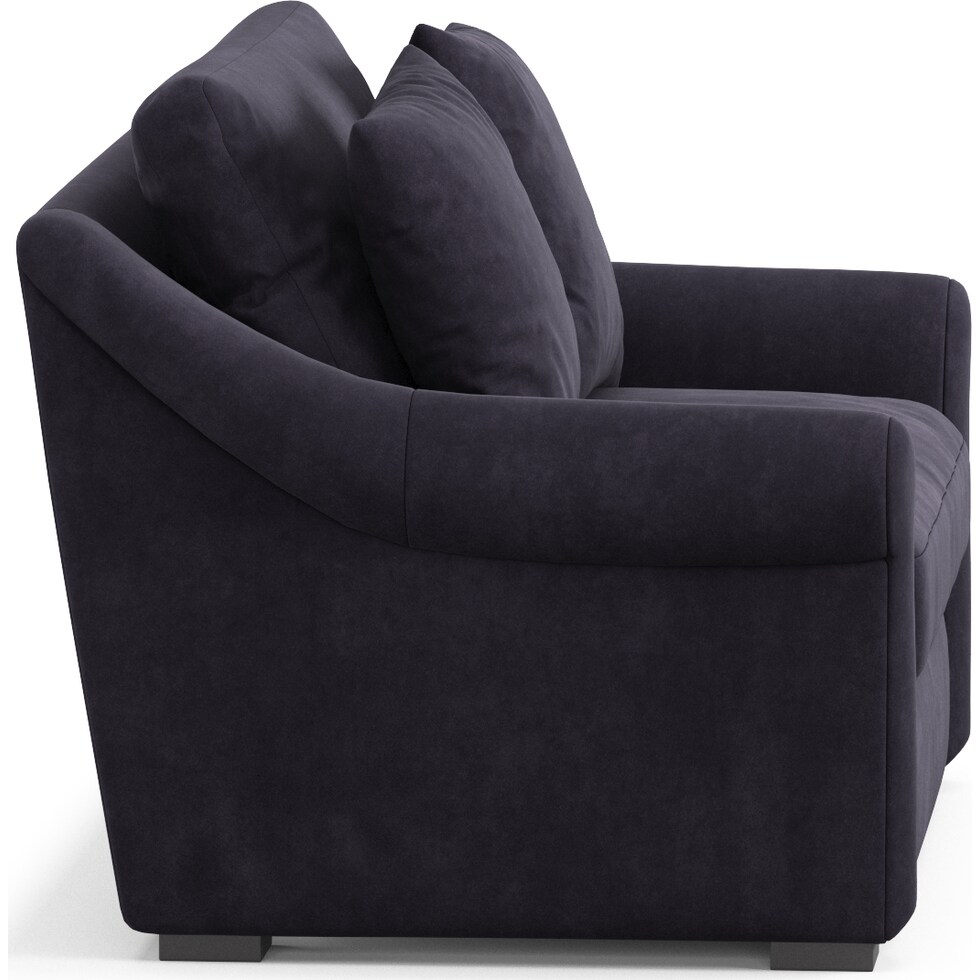bowery gray chair and a half   