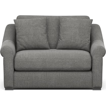 bowery gray chair and a half   