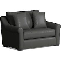 bowery gray chair and a half   