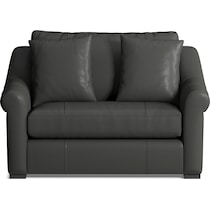 bowery gray chair and a half   