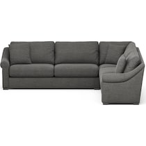 bowery gray sectional   