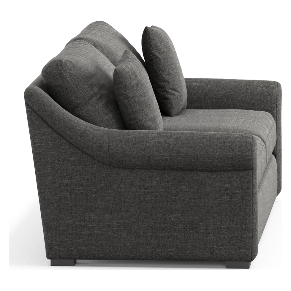 bowery gray sleeper sofa   
