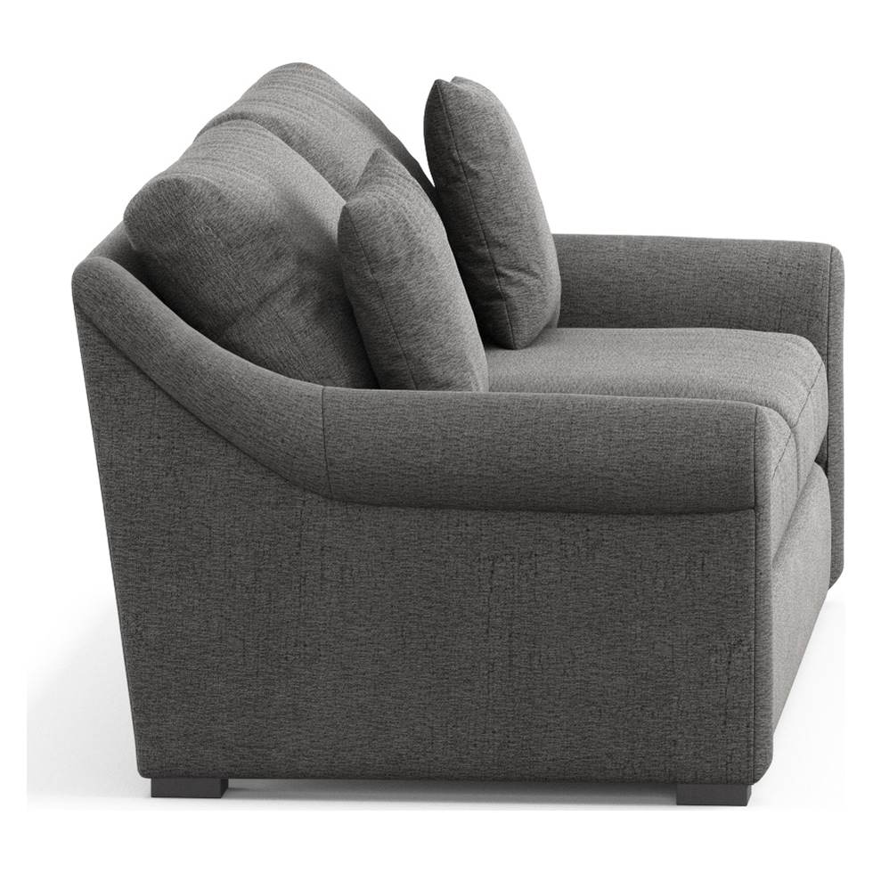 bowery gray sleeper sofa   