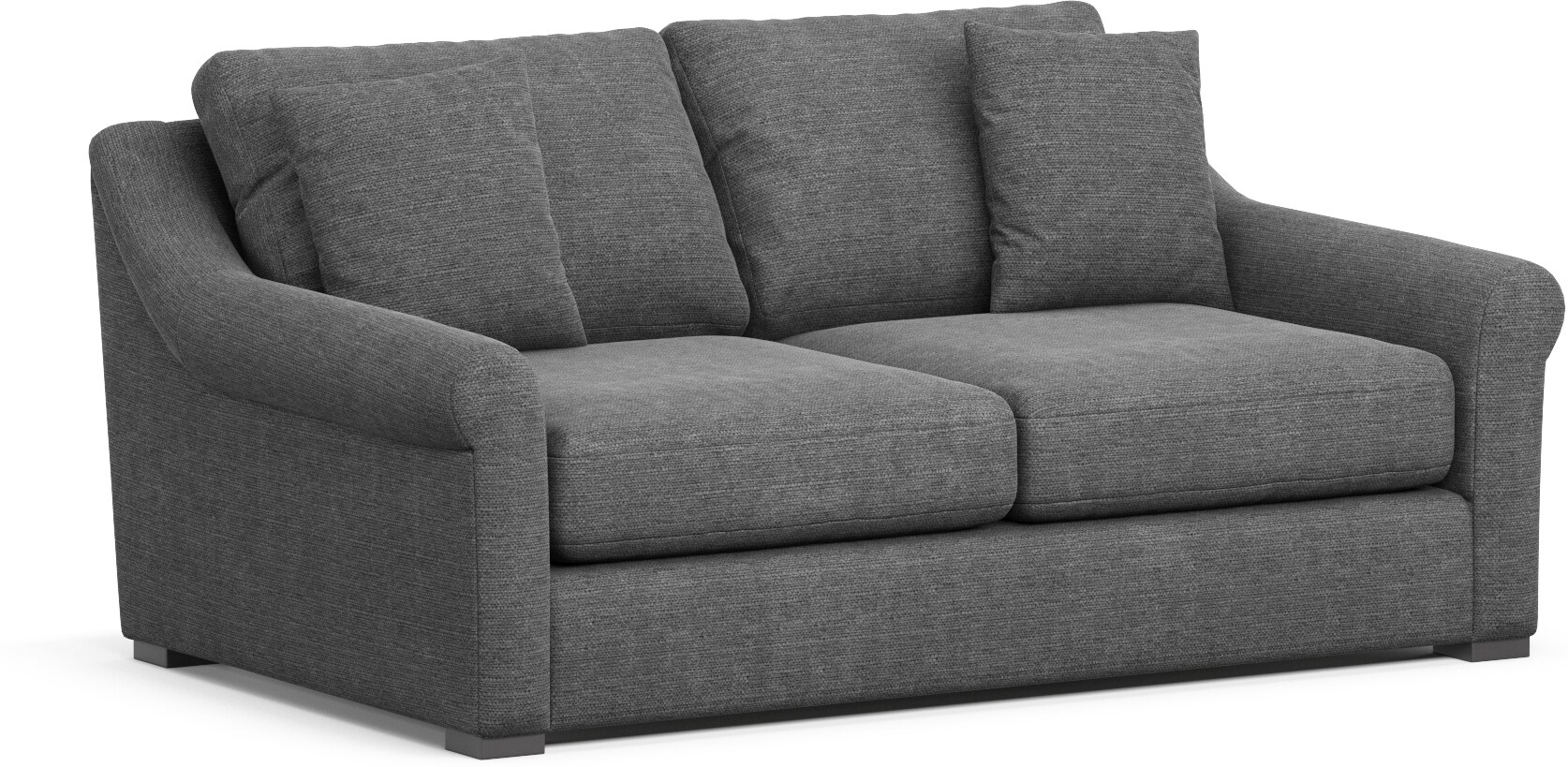 Bowery 77" Sofa Depalma Charcoal American Signature Furniture