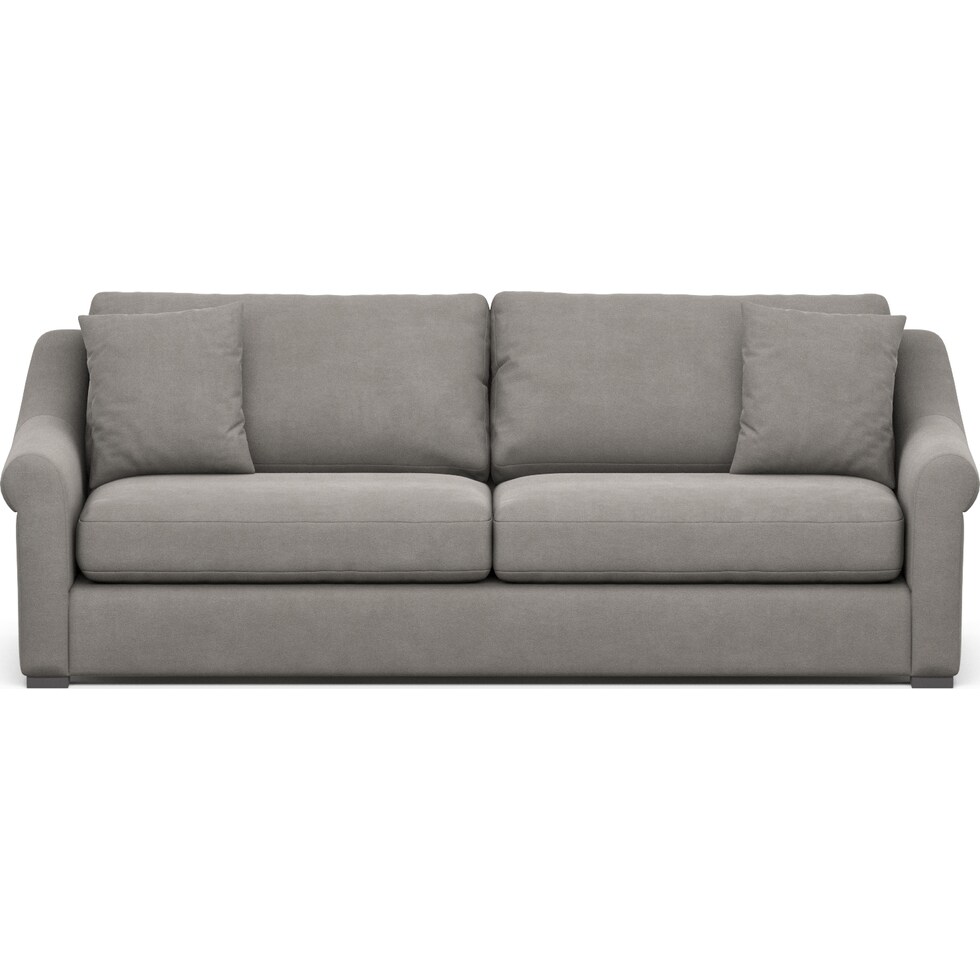 bowery gray sofa   