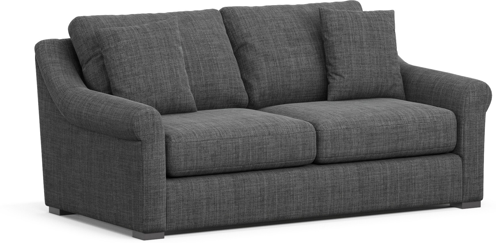 Bowery 77" Sofa Milford II Charcoal American Signature Furniture