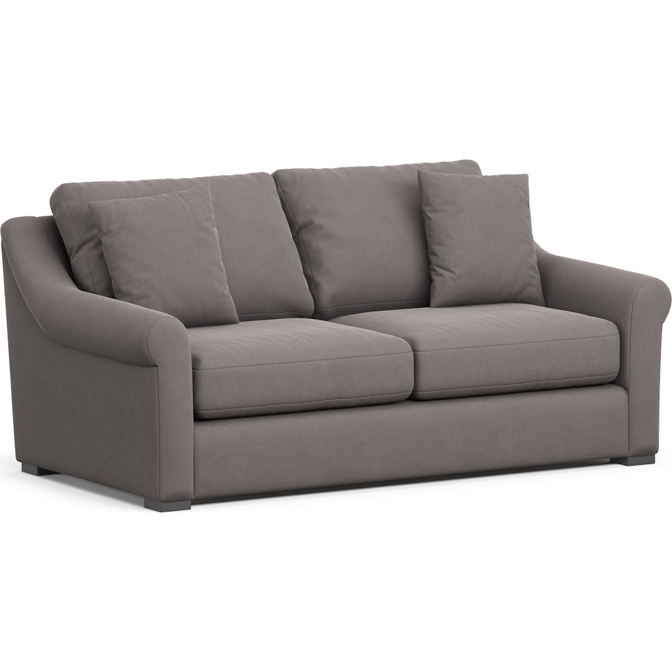 bowery gray sofa   