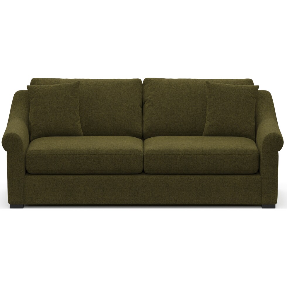 bowery green sleeper sofa   
