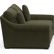 bowery green sofa   