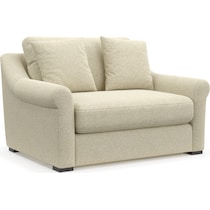 bowery light brown chair and a half   