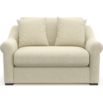 bowery light brown chair and a half   