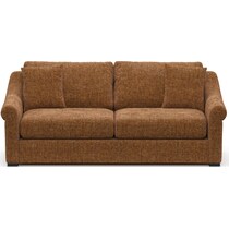 bowery light brown sleeper sofa   