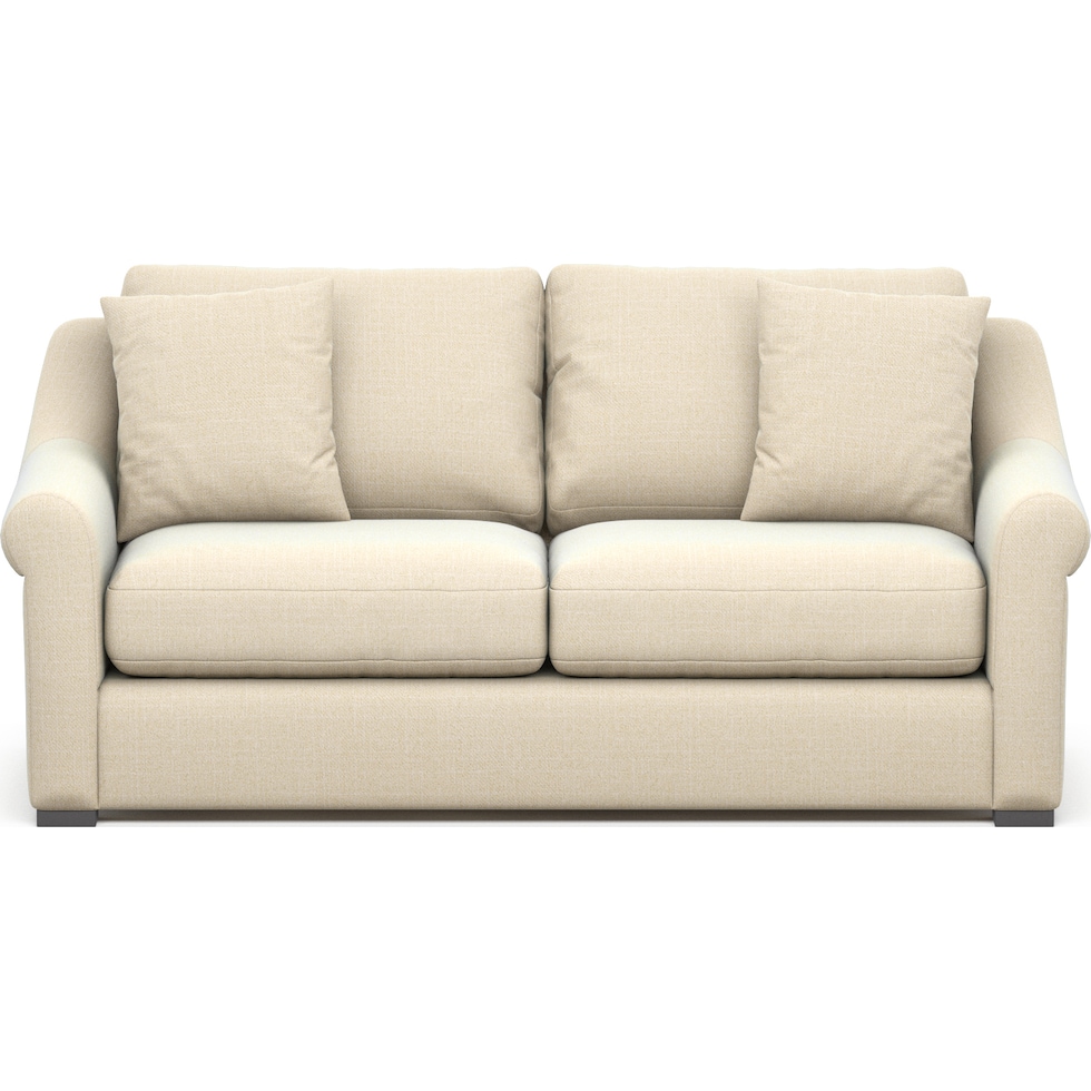 bowery light brown sleeper sofa   