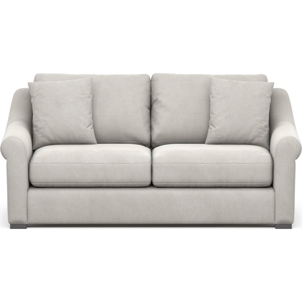 bowery light brown sleeper sofa   