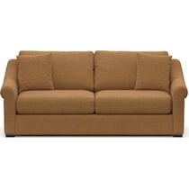 bowery light brown sofa   