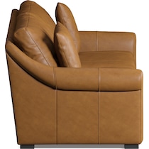 bowery light brown sofa   